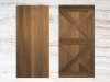 Solid hardwood timber